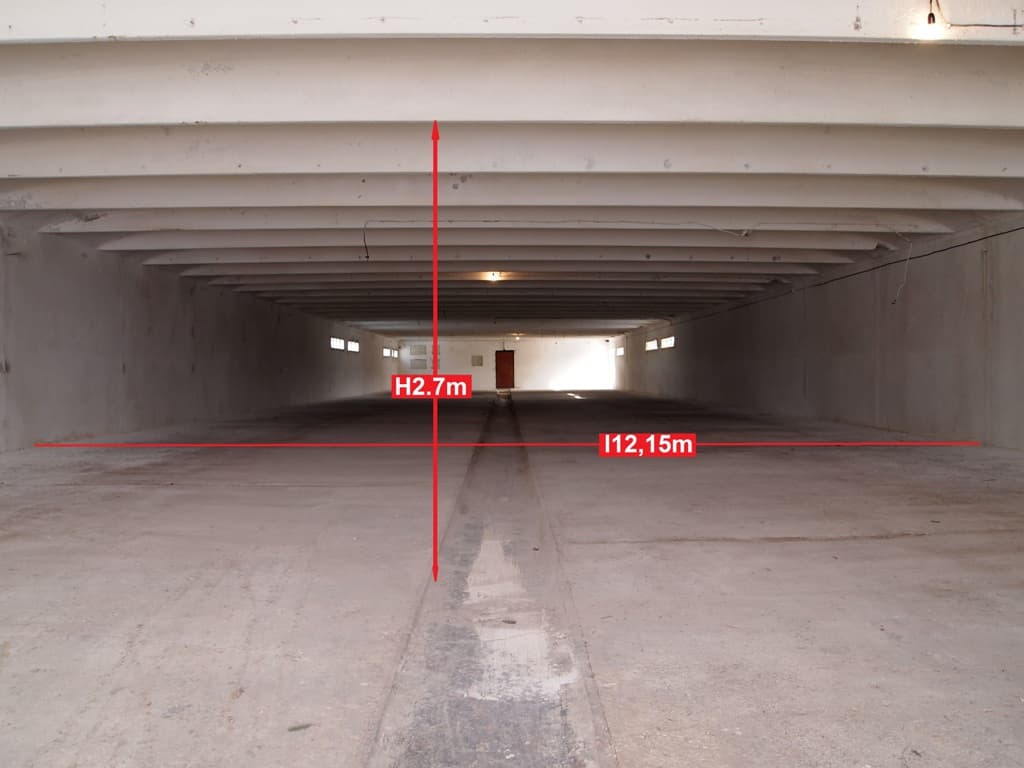 Dimensiune hală economică ProLogistic Parc